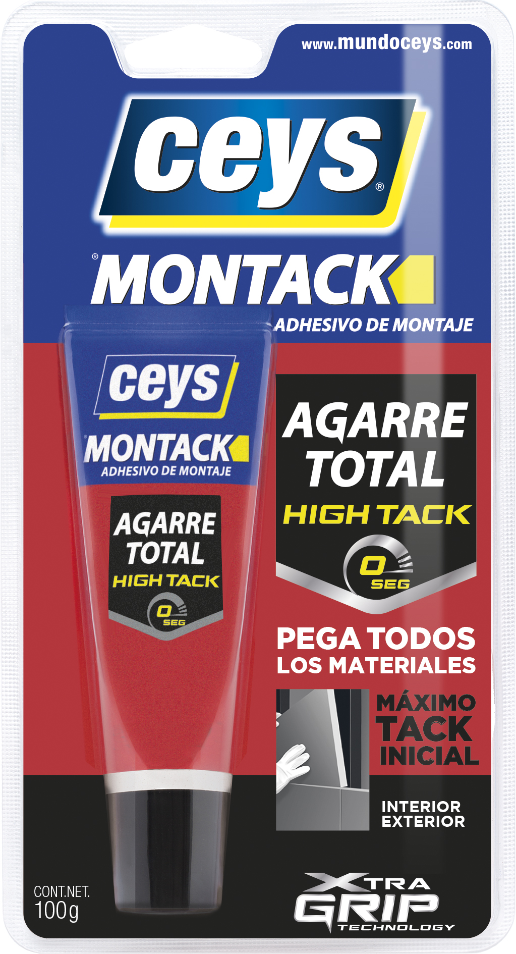 Montack Agarre Total High Tack Ceys